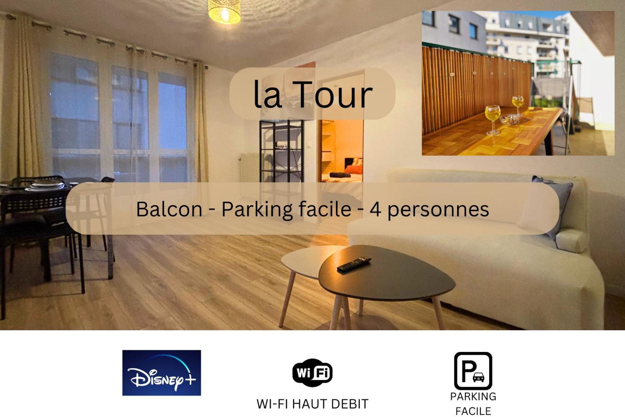 La Tour - Tout Confort - Hypercentre - Balcon #Sirdest Франконвил Екстериор снимка